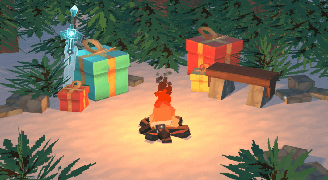 Hytale Thankmas 2023 unused backdrop